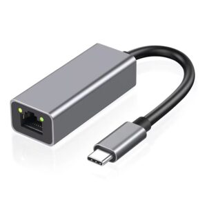 Type-C|USB-C To RJ45 Gigabit Ethernet Adapter 10|100|1000Mbps Aluminum | GC