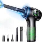 GC Compressed Air Duster Cordless Air Blower-Electric with LED