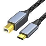 Type-C to Printer Cable-USB-C to USB-B 2.0 Printer Cable-High Speed - (GC)