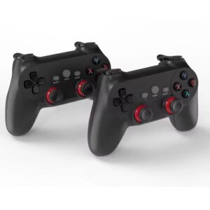 2PC 2.4G Wireless Dual Vibration Game Joysticks Compatible with PC/PS3/Android Phones