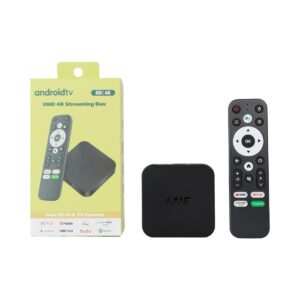 Android 4K Smart TV Box – 2GB RAM + 16GB ROM | UHD Streaming with Bluetooth, WiFi, Netflix & More – GC