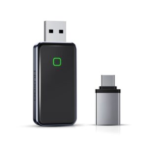 2-in-1 CarPlay / Android Auto Wireless Adapter-With Type-C Adapter-(GC)