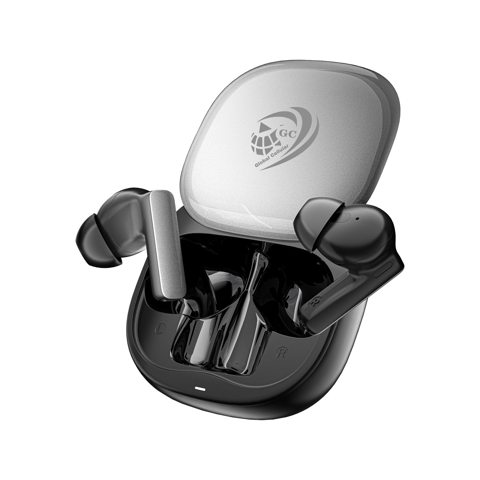 Global Cellular GC W27 Plus ANC+ENC Wireless Earbuds | Bluetooth 5.4, 6 Mics, Deep Bass, 7H Playtime